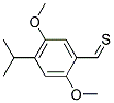 2,5-DIMETHOXY-4-I-PROPYLTHIOBENZALDEHYDE Struktur