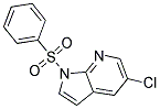 1-BENZENESULFONYL-5-CHLORO-1H-PYRROLO[2,3-B]PYRIDINE Struktur