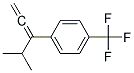 1-(1-ISOPROPYL-PROPA-1,2-DIENYL)-4-TRIFLUOROMETHYL-BENZENE Struktur