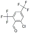 2,4-BIS(TRIFLUOROMETHYL)-6-CHLOROBENZALDEHYDE Struktur