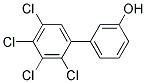 2',3',4',5'-TETRACHLORO-3-BIPHENYLOL Struktur