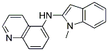 (1-METHYL-1H-INDOL-2-YL)-QUINOLIN-5-YL-AMINE Struktur