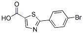 2-(4-BROMO-PHENYL)-THIAZOLE-5-CARBOXYLIC ACID Struktur