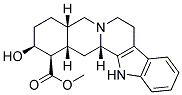 (1R,2S,4AS,13BS,14AS)-2-HYDROXY-1,2,3,4,4A,5,7,8,13,13B,14,14A-DODECAHYDRO-INDOLO[2',3':3,4]PYRIDO[1,2-B]ISOQUINOLINE-1-CARBOXYLIC ACID METHYL ESTER Struktur