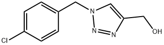 1-(4-Chlorobenzyl)-4-(hydroxymethyl)-1H-1,2,3-triazole Struktur