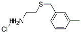 2-[(3-Methylbenzyl)thio]ethylamine hydrochloride Struktur