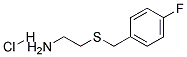 2-[(4-Fluorobenzyl)thio]ethylamine hydrochloride Struktur