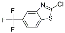 2-chloro-5-(trifluoromethyl)-1,3-benzothiazole Struktur