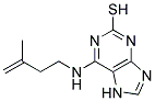 2-MERCAPTO-N6-ISOPENTENYLADENINE 95% (HPLC) Struktur