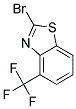 2-BROMO-4-(TRIFLUOROMETHY)BENZOTHIAZOLE Struktur