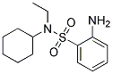 2-Amino-N-Cyclohexyl-N-Ethylbenzenesulfonamide Struktur