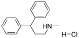 1-N-Methylamino-3,3-Diphenyl Propane Hcl Struktur