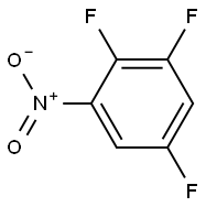 2,3,5-Trifluoronitrobenzene Struktur