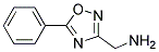 1-(5-phenyl-1,2,4-oxadiazol-3-yl)methanamine Struktur