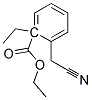 2-CARBOETHOXY-2-ETHYLBENZYL CYANIDE Struktur