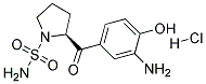 2-AMINOPHENOL-4-(N'-PROPYL)SULFONAMIDE HYDROCHLORIDE Struktur