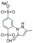 1-(2,5-Disulfophenyl)-3-methyl-5-pyrazolone monosodium salt Struktur