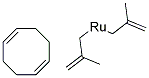 (1,5-Cyclooctadiene)bis(2-methylallyl)ruthenium(II) Struktur