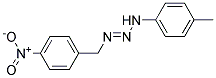 1-(P-NITROBENZYL)-3-(P-TOLYL)TRIAZENE Struktur