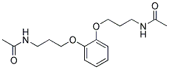 1,2-BIS(3-ACETAMIDOPROPYLOXY)BENZENE Struktur