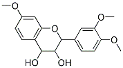 2-(3,4-DIMETHOXYPHENYL)-7-METHOXY-3,4-CHROMANDIOL Struktur