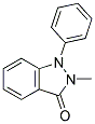 2-METHYL-1-PHENYL-1,2-DIHYDRO-3-INDAZOLONE Struktur