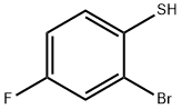 2-Bromo-4-fluorothiophenol Struktur