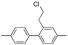 1-[(2-Chloroethyl)-tolyl]-4-methylbenzene Struktur