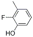 2-FLUORO-3-METHYLPHENOL
 Struktur