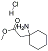 (1-AMINO-CYCLOHEXYL)-ACETIC ACID METHYL ESTER HYDROCHLORIDE
 Struktur