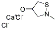 2-METHYL-4-ISOTHIAZOLINON CALCIUMCHLORIDE Struktur