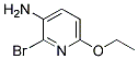 2-BROMO-6-ETHOXYPYRIDIN-3-AMINE Struktur