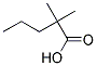 2,2-DIMETHYLPENTANOIC ACID, PRACT. Struktur