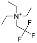 2,2,2-TRIFLUOROETHYL TRIETHYLAMMONIUM Struktur