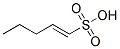 1-PENTEN-1-SULFONIC ACID Struktur