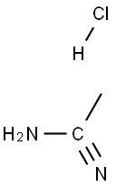 1-AMINOACETONITRILE HYDROCHLORIDE Struktur