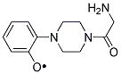 1-[4-(2-AMINO-ACETYL)-PIPERAZIN-1-YL]-2-PHENOXY- Struktur