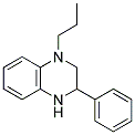 1,2,3,4-TETRAHYDRO-3-PHENYL-1-PROPYLQUINOXALINE Struktur