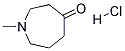 1-METHYLAZEPAN-4-ONE HYDROCHLORIDE Struktur