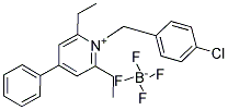 1-(4-CHLOROBENZYL)-2,6-DIETHYL-4-PHENYLPYRIDINIUM TETRAFLUOROBORATE, TECH Struktur