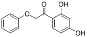 1-(2,4-DIHYDROXYPHENYL)-2-PHENOXYETHAN-1-ONE, TECH Struktur