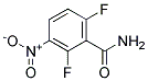 2,6-DIFLUORO-3-NITROBENZAMIDE, TECH Struktur