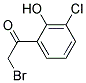 2-BROMO-1-(3-CHLORO-2-HYDROXYPHENYL)ETHANONE Struktur