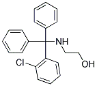 2-CHLOROTRITYL 2-HYDROXYETHYLAMINE Struktur