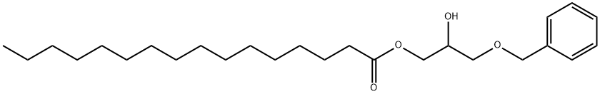 1-PALMITOYL-3-O-BENZYL-RAC-GLYCEROL Struktur