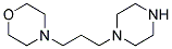 1-[3-(4-MORPHOLINO)-PROPYL]PIPERAZIN Struktur