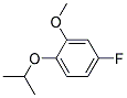 2-(4'-FLUORO-2'-METHOXYPHENOXY)PROPAN Struktur