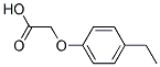 2-(4-ETHYLPHENOXY)ACETIC ACID Struktur