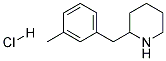 2-(3-METHYL-BENZYL)-PIPERIDINE HYDROCHLORIDE Struktur