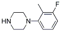 1-(3-FLUORO-2-METHYL-PHENYL)-PIPERAZINE Struktur